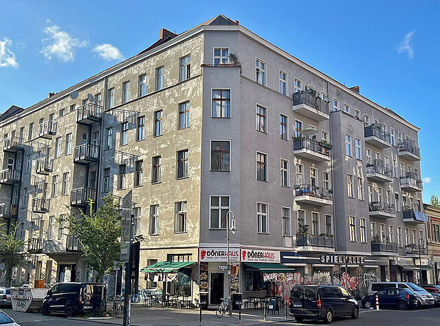 Eisenbahnstraße 44 / Ecke Muskauer Straße 11/11a in Berlin-Kreuzberg